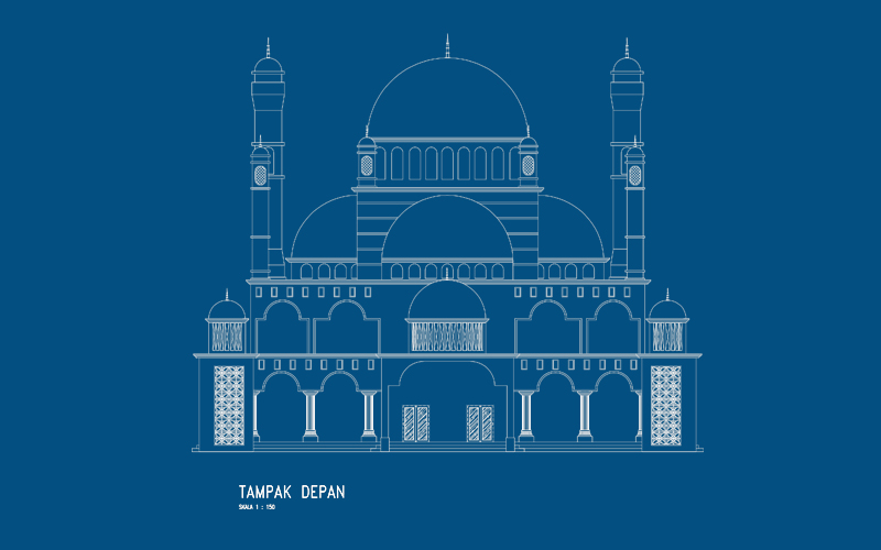 You are currently viewing Gambar Masjid di Padang