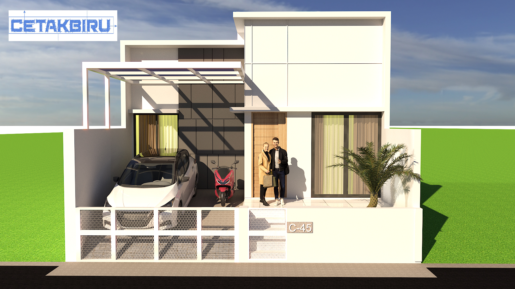 Read more about the article Desain 3D Rumah Tinggal di Bekasi